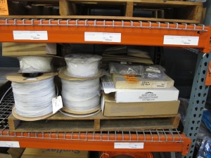 LOT TO INCLUDE: MISC. PLASTIC TUBING, (2 SPOOLS) TUBING, NATURAL COLOR KIND, 1/4" OD X 1000 FT LG X 0.040" WALL SIZE, POLYETHYLENE D1248 MATERIAL, 120 PSI WORKING PRESSURE PRESS RATING, SPIRALITE 510 CLEAR VINYL TUBING, TYGON 2475 TUBING, ETC. LOADING & HANDLING FEE $15-4543